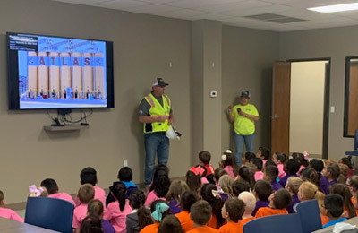 Atlas Energy and a school visit
